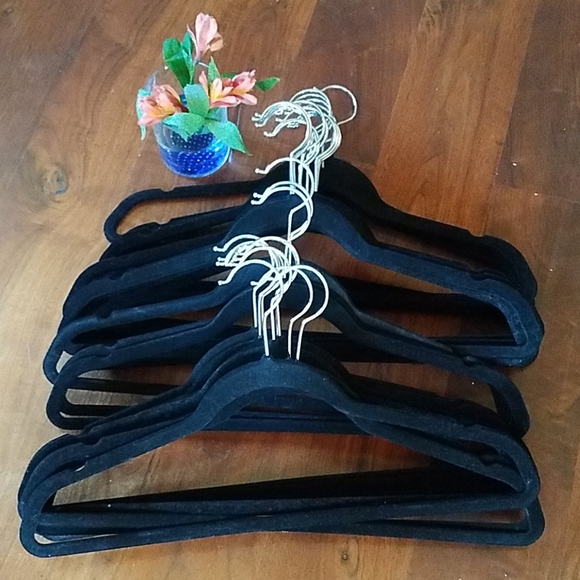 Other - NWOT Clothes Hangers 30 Black Velvet Other - NWOT Clothes Hangers 30 Black Velvet